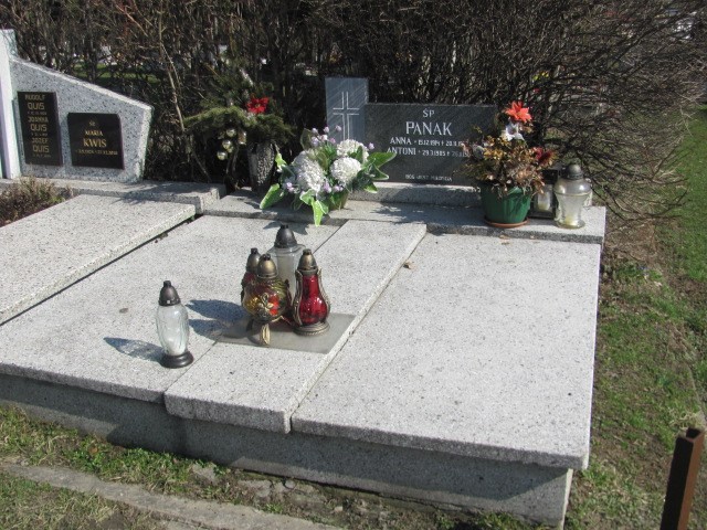 Grób Antoni Panak