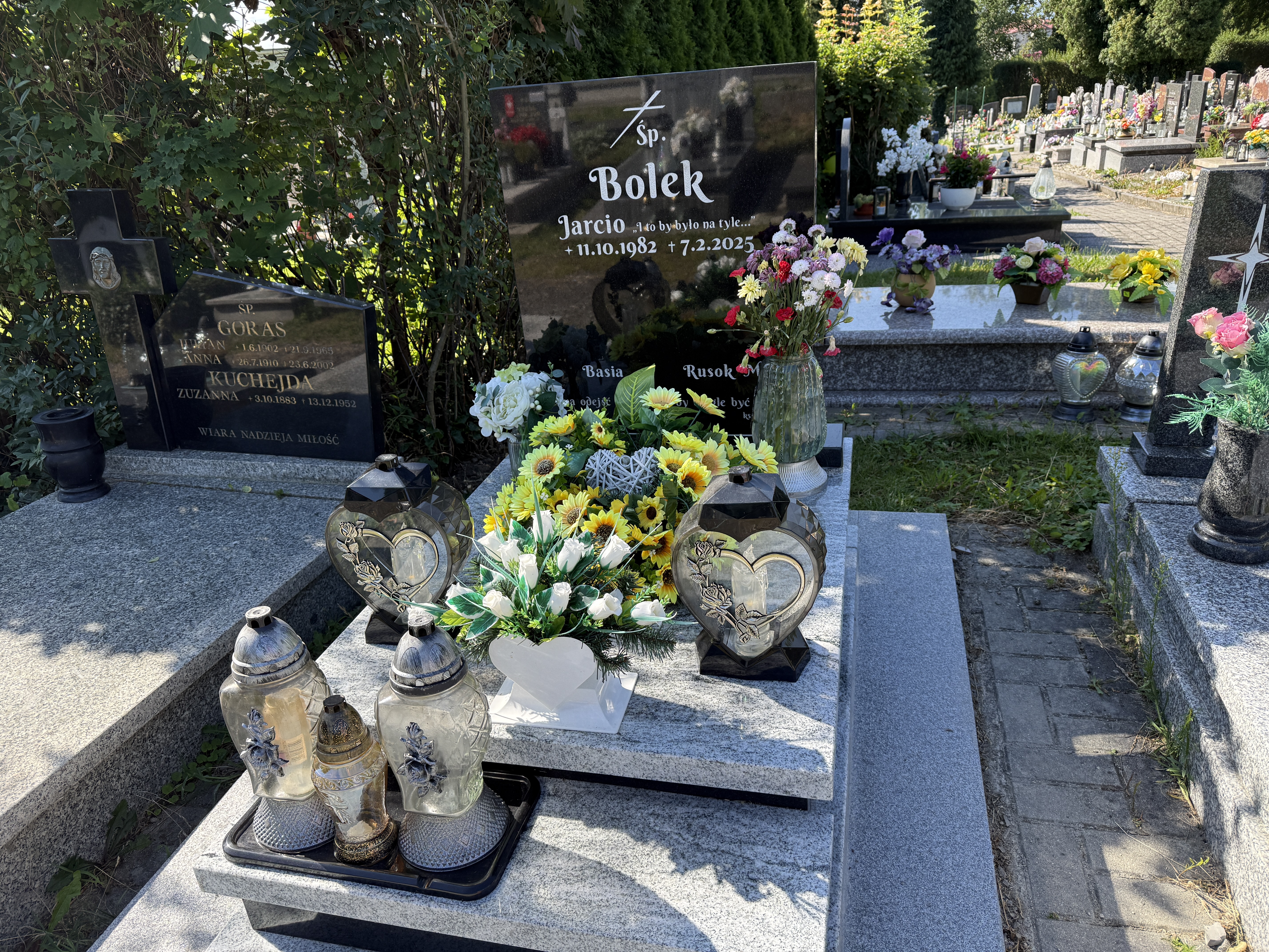 Grób Stanisław Bolek