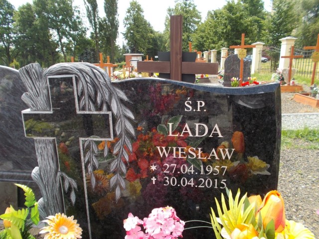 Grób Wiesław Lada