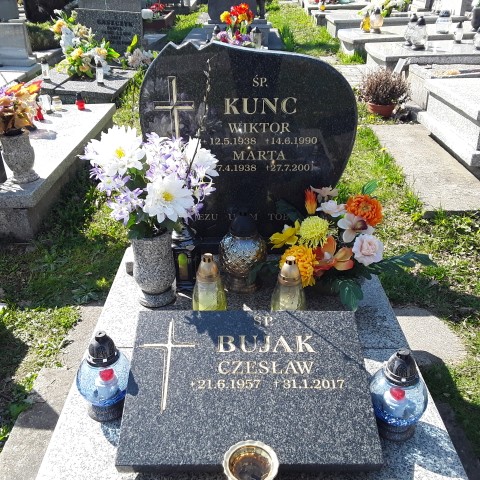 Grób Marta Kunc