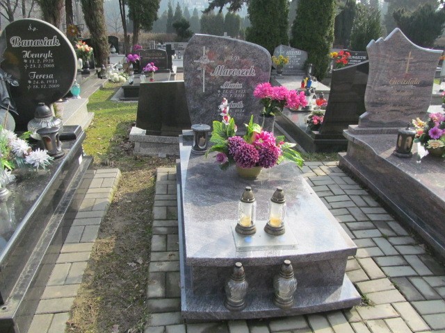 Grób Maria Maroszek