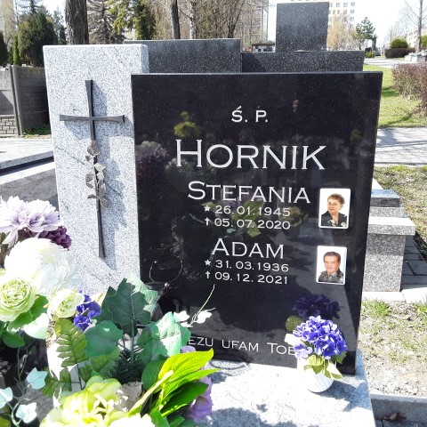 Grób Stefania Hornik