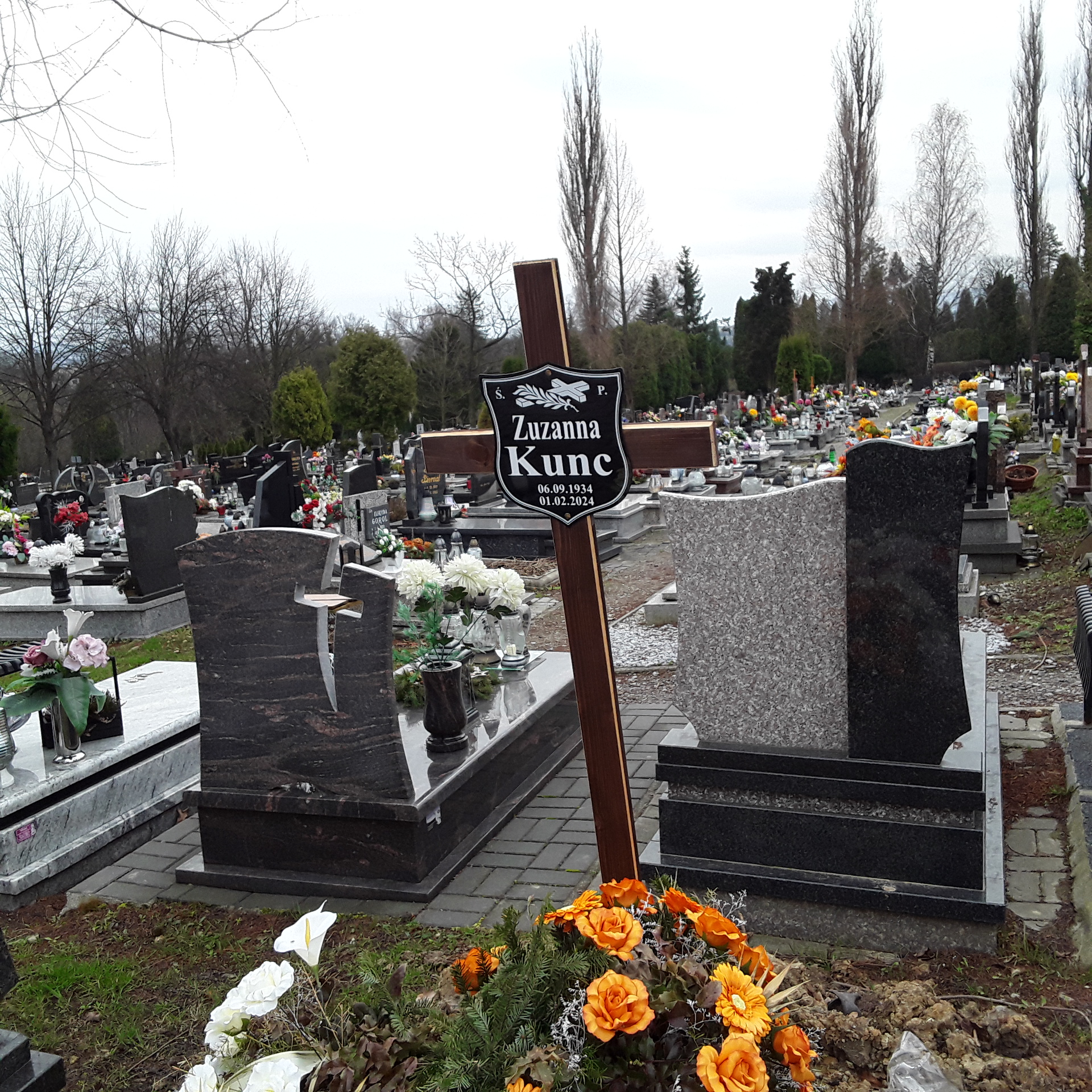 Grób Rafael Kunc