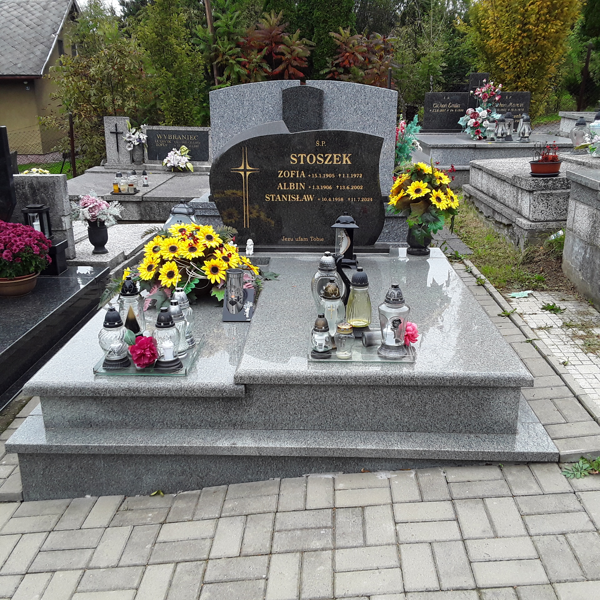 Grób Albin Stoszek