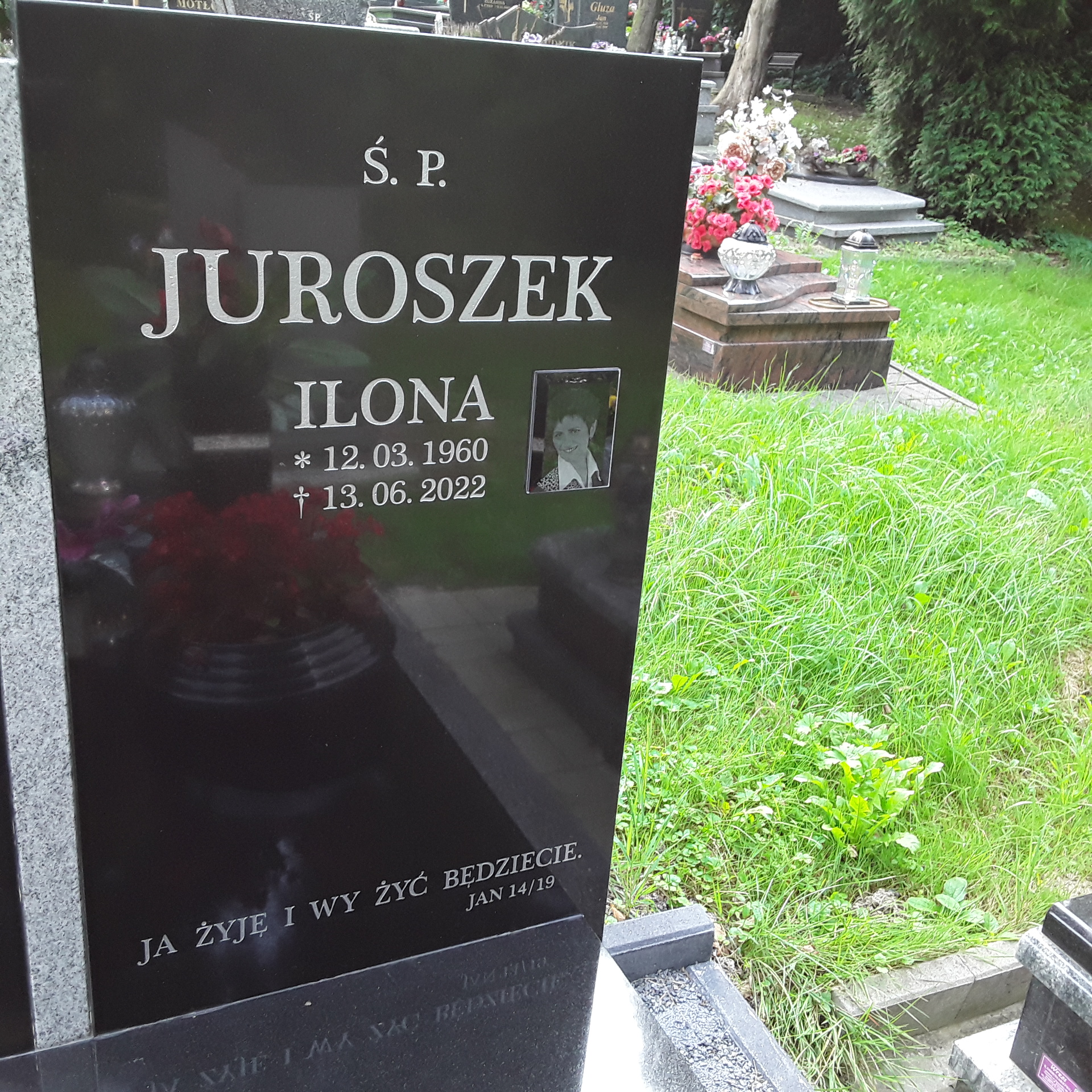Grób Ilona Juroszek