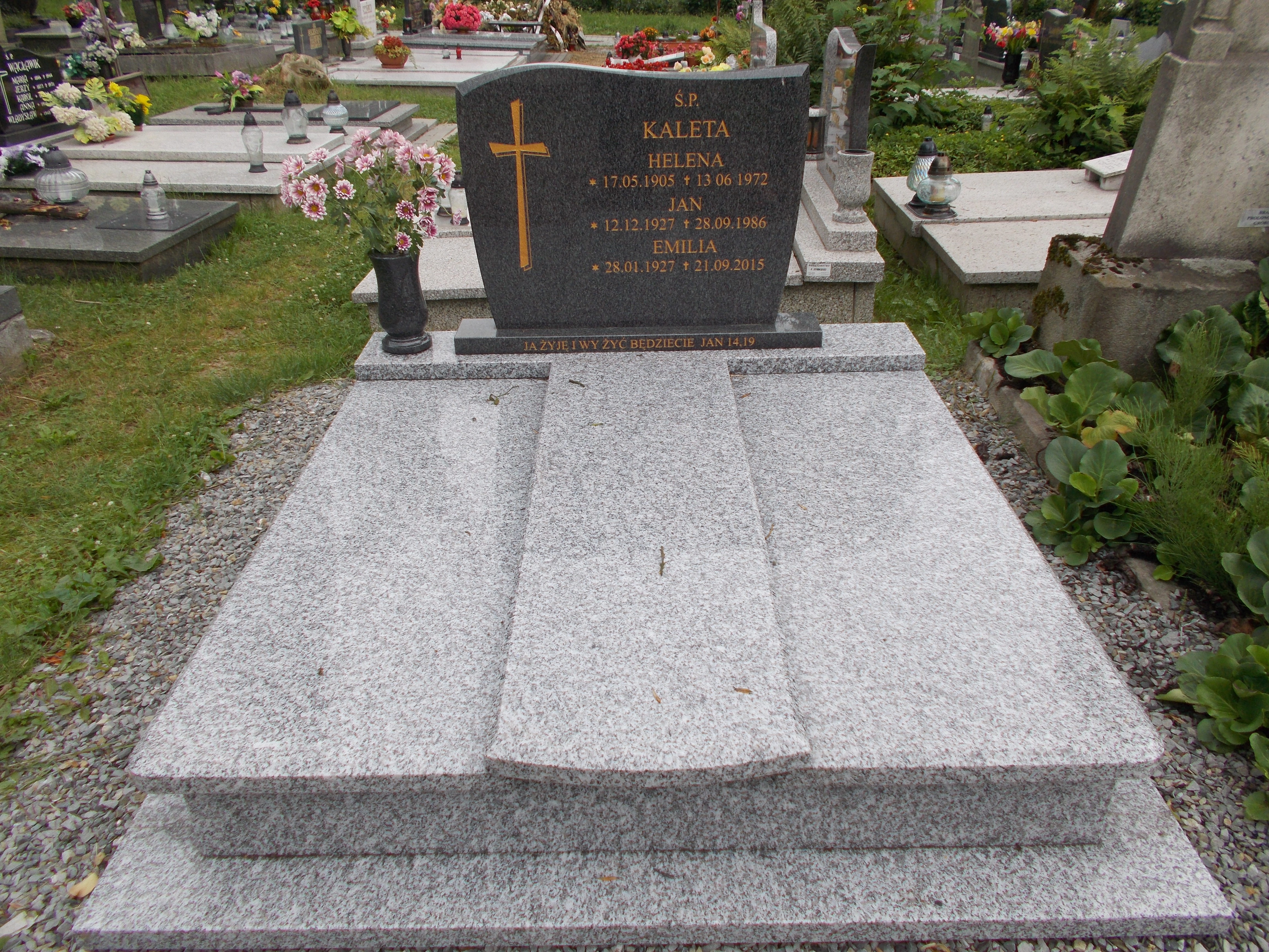 Grób Emilia Kaleta 