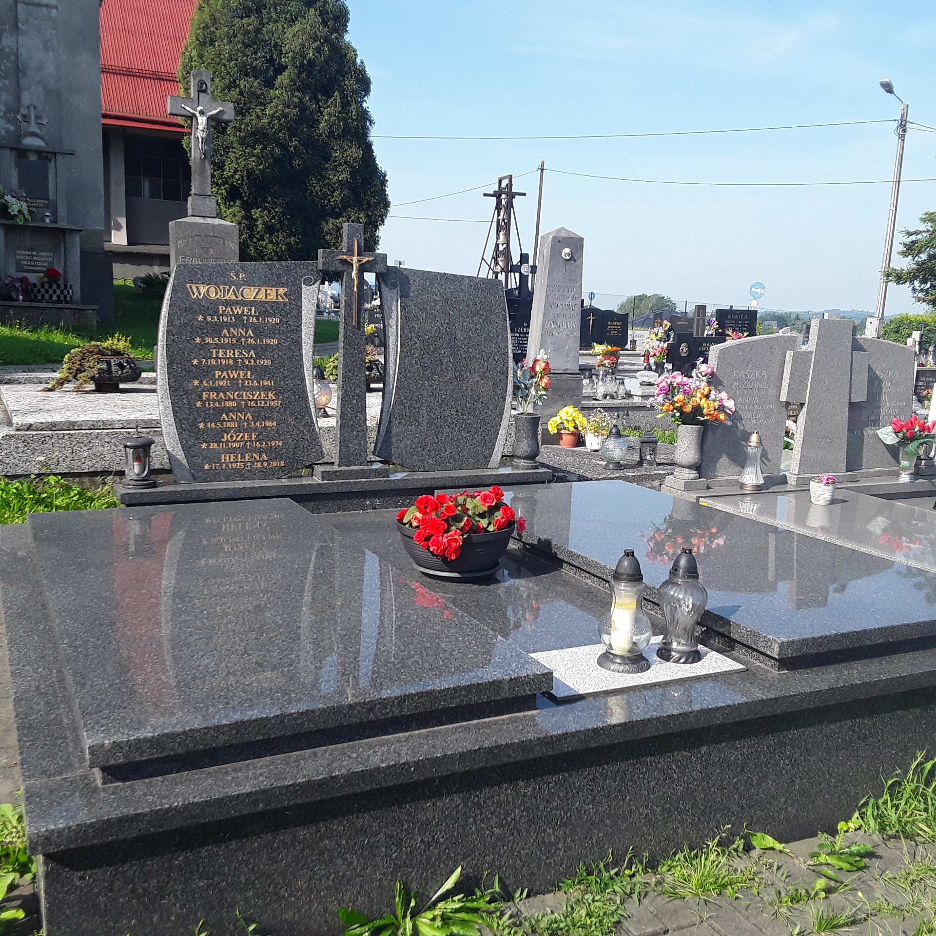 Grób Paweł Wojaczek